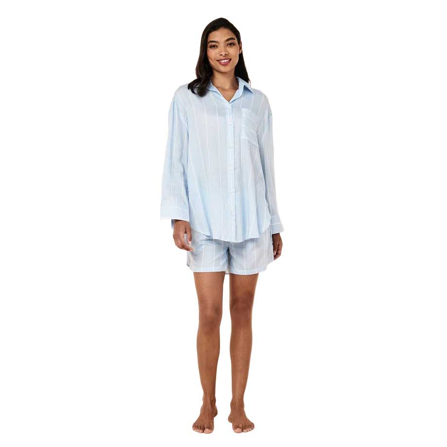 Papinelle Stripe Shirting Ls Boxer Pj